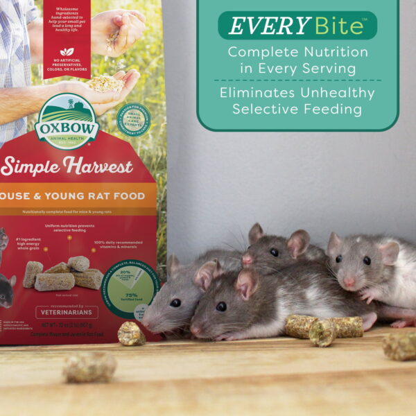 Oxbow Simple Harvest Young Mouse 2lb.
